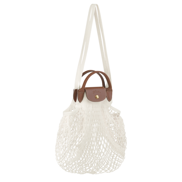 Longchamp Le Pliage Filet L Mesh Bag – Ecru vip time amman jordan